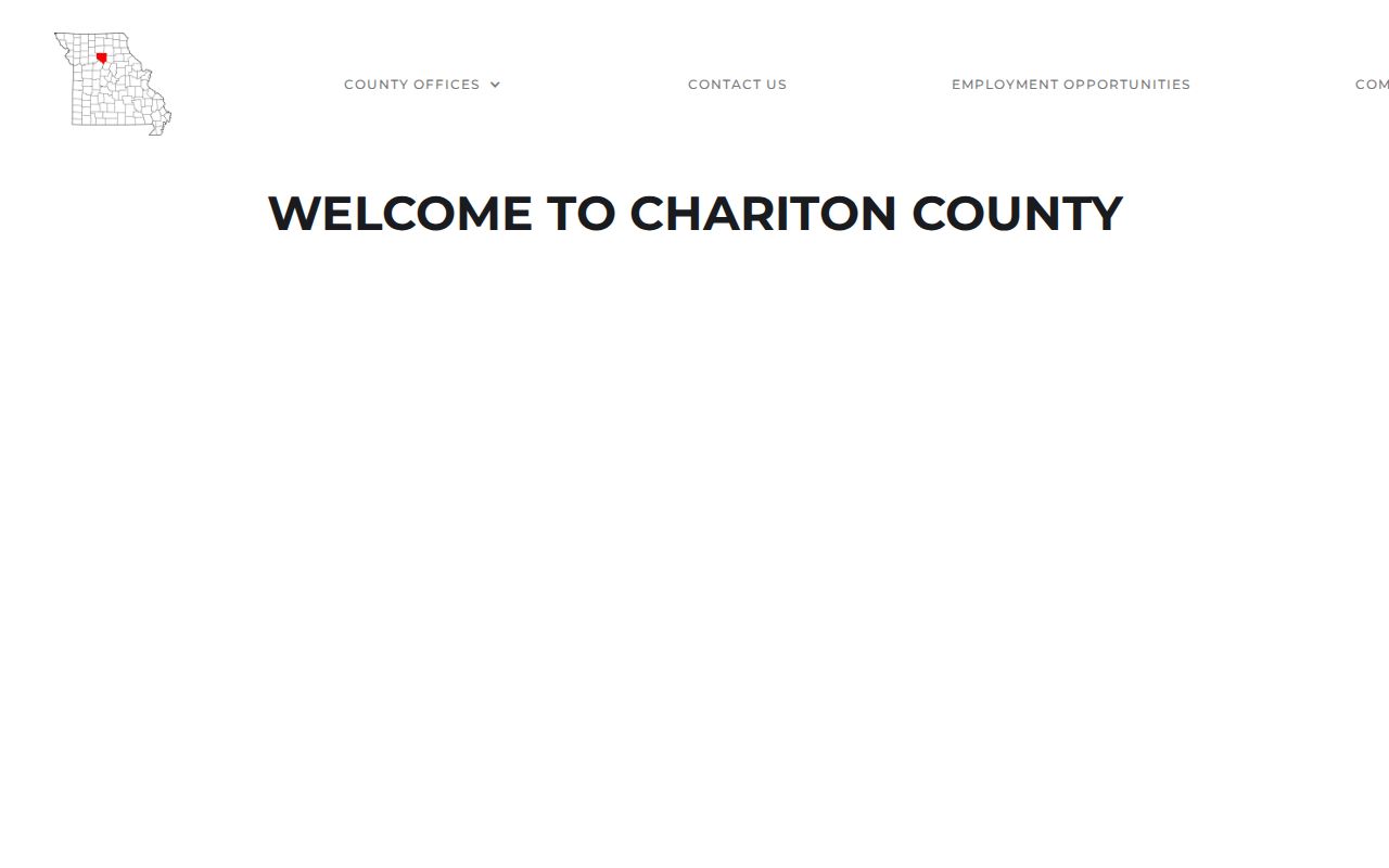 Official Chariton County website used for Mendon routing